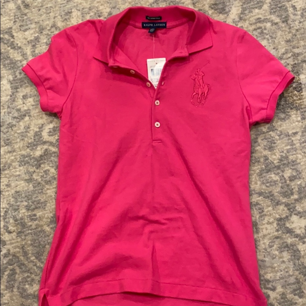 HOT PINK POLO